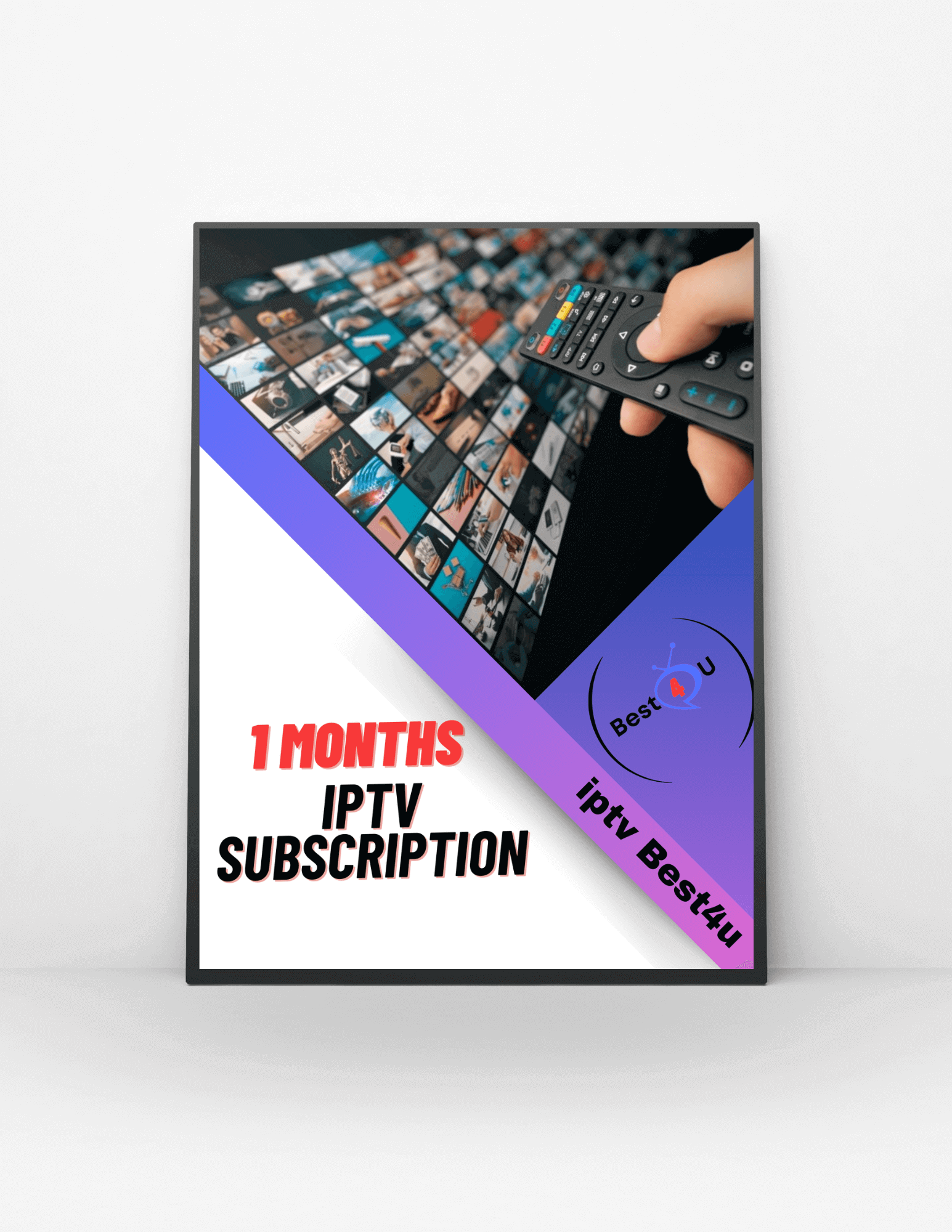 IPTV Subscription VIP 1 Month - 1 Connection